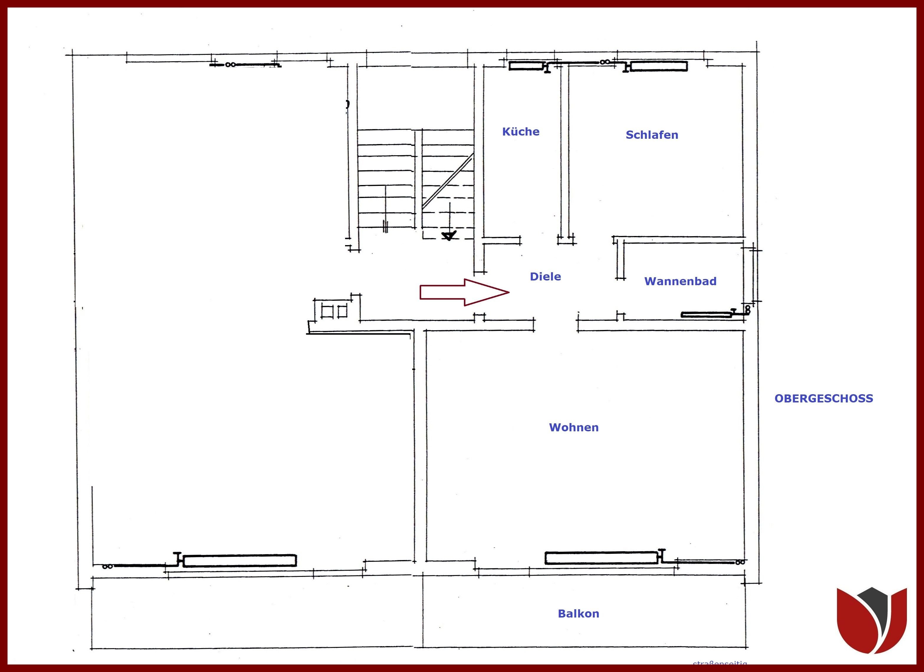 Wohnung zur Miete 456 € 2 Zimmer 58 m²<br/>Wohnfläche 1.<br/>Geschoss ab sofort<br/>Verfügbarkeit Burscheider Str. 531 Bergisch Neukirchen Leverkusen 51381