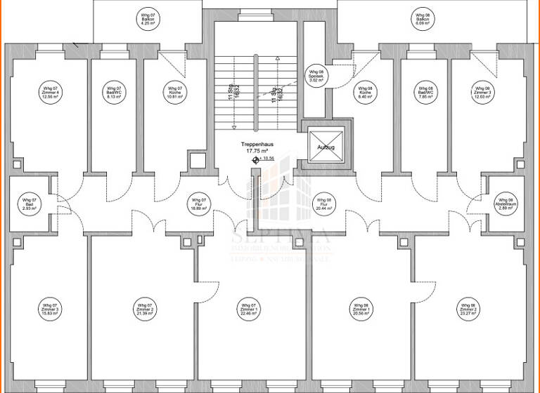 Wohnung zum Kauf 387.000 € 4 Zimmer 117,3 m²<br/>Wohnfläche Zentrum-Nord Leipzig / Leipzig Zentrum-Nord 04105