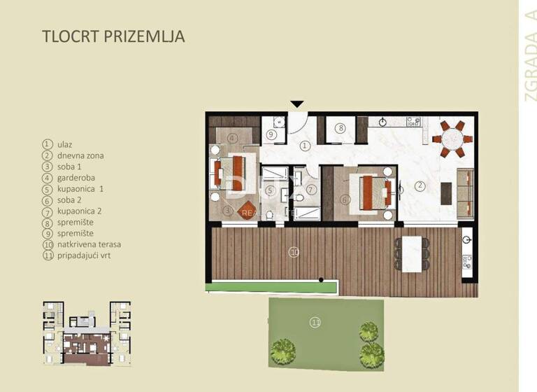 Wohnung zum Kauf 669.000 € 3 Zimmer Novigrad 52466