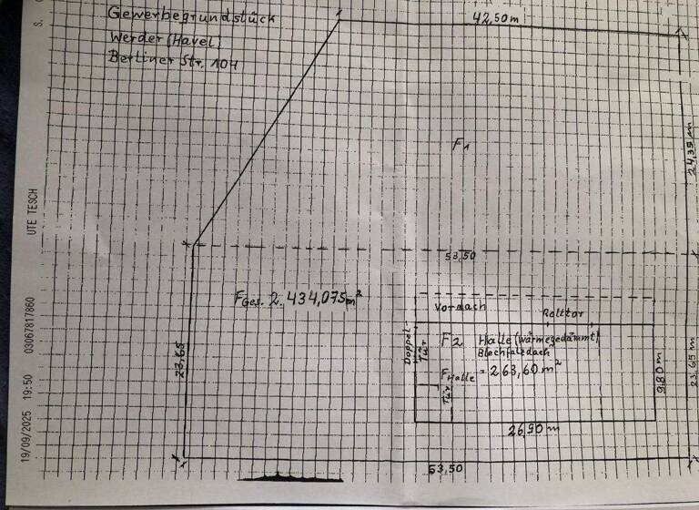 Lagerhalle zum Kauf 460.000 € 270 m² Lagerfläche Werder (Havel) 14542