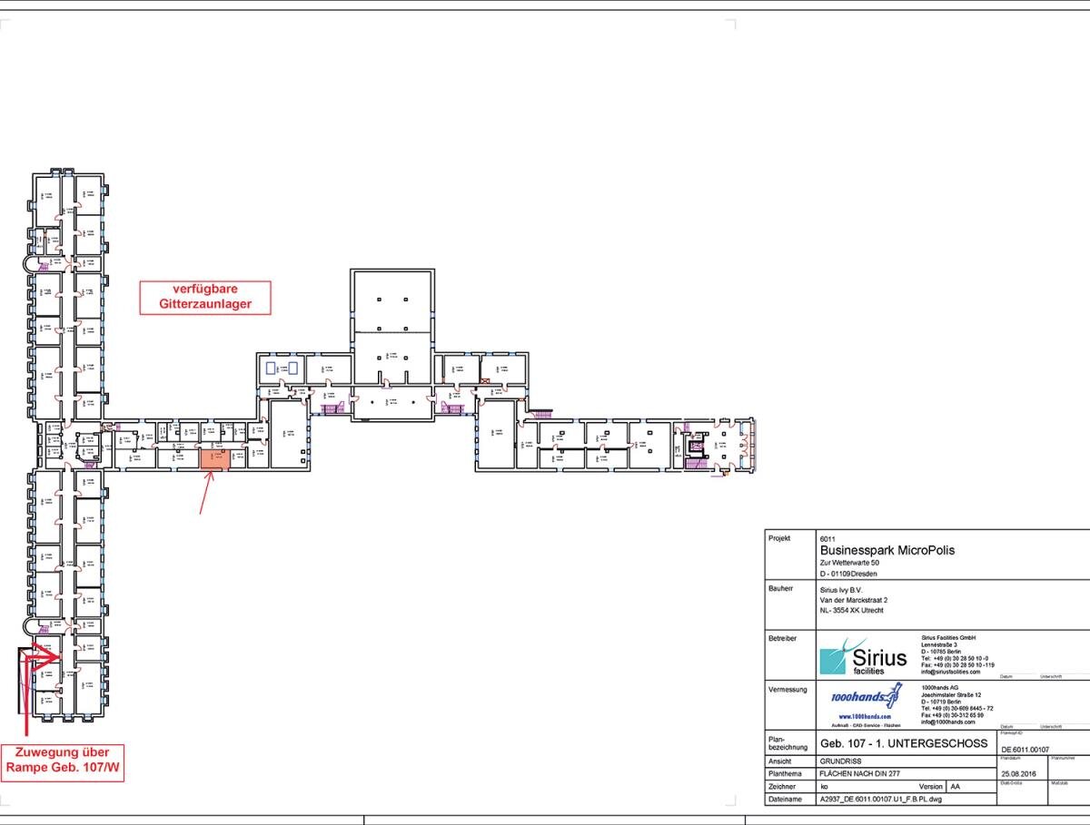 Lagerhalle zur Miete 255 € 20 m²<br/>Lagerfläche ab 20 m²<br/>Teilbarkeit Zur Wetterwarte 50 Flughafen Dresden/Industriegebiet Klotzsche Dresden 01109