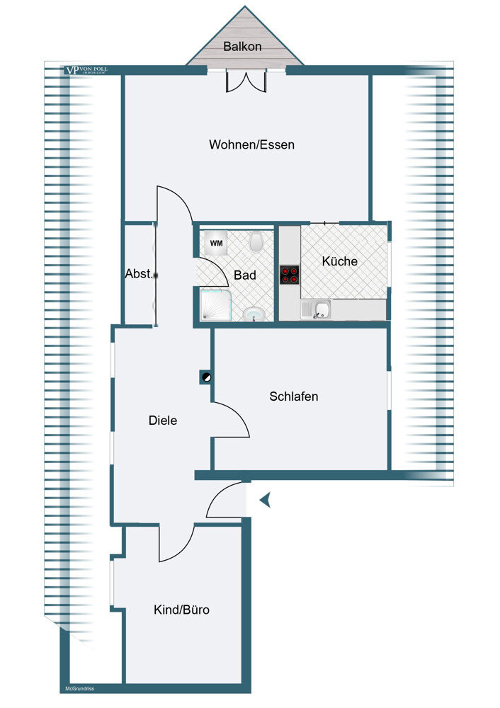 Wohnung zur Miete 770 € 3 Zimmer 80 m²<br/>Wohnfläche 2.<br/>Geschoss Niederaichbach Niederaichbach 84100