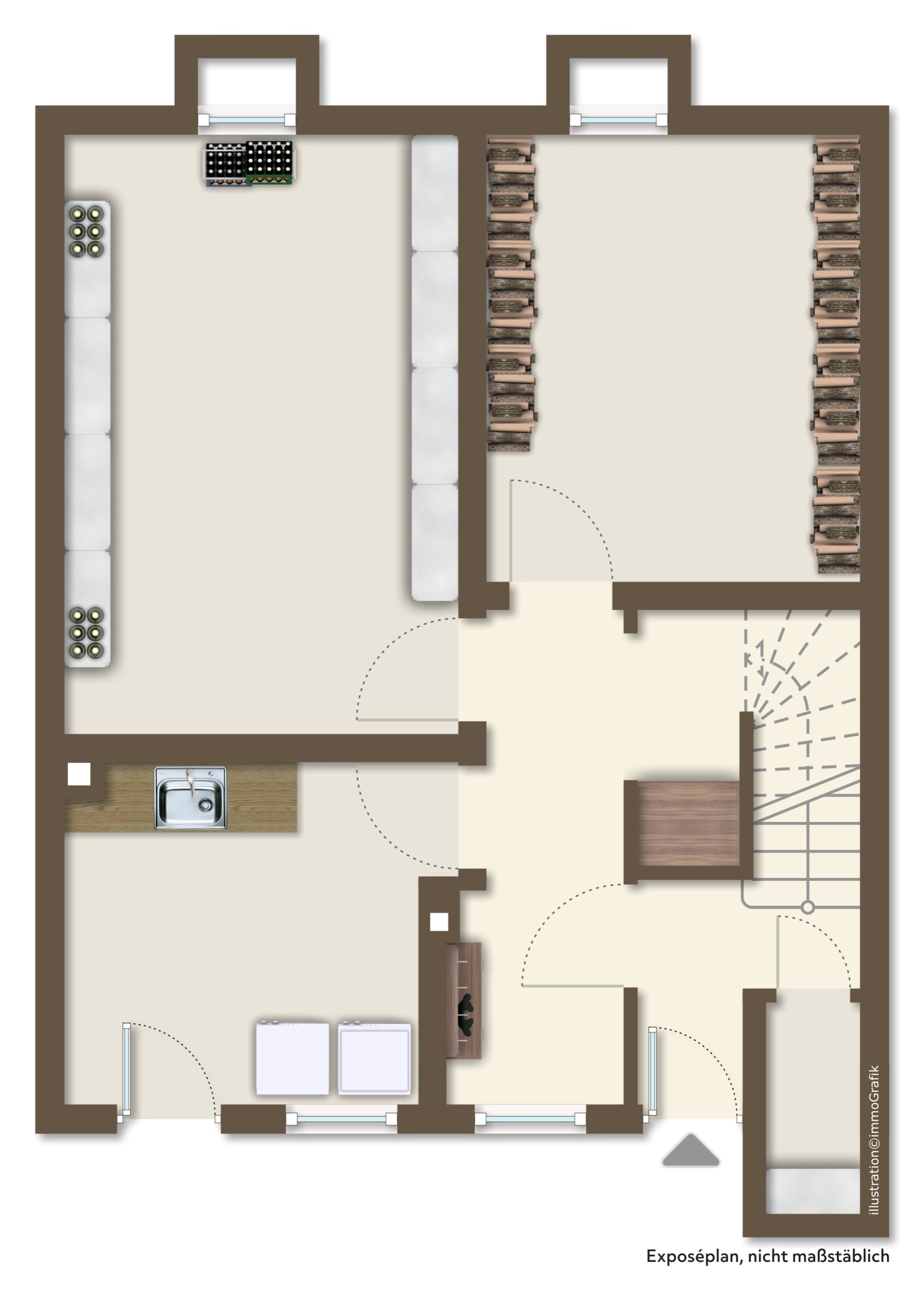 Reihenmittelhaus zum Kauf 320.000 € 5 Zimmer 93,2 m²<br/>Wohnfläche 630 m²<br/>Grundstück Nabern Kirchheim unter Teck 73230