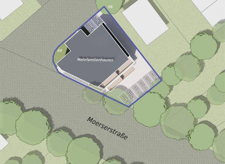 Neubauprojekt zum Kauf Rheinstraße 66a Hochemmerich Duisburg 47226