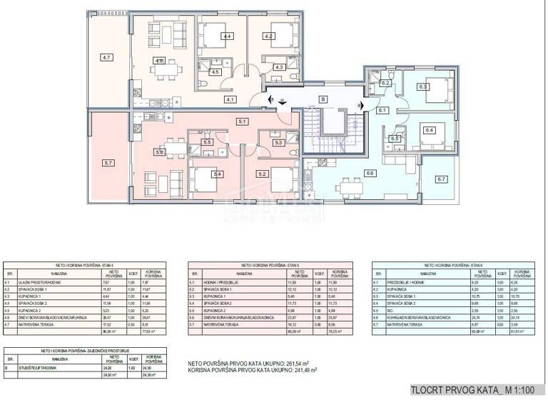 Wohnung zum Kauf 354.420 € 3 Zimmer 1. Geschoss Vodice 22211