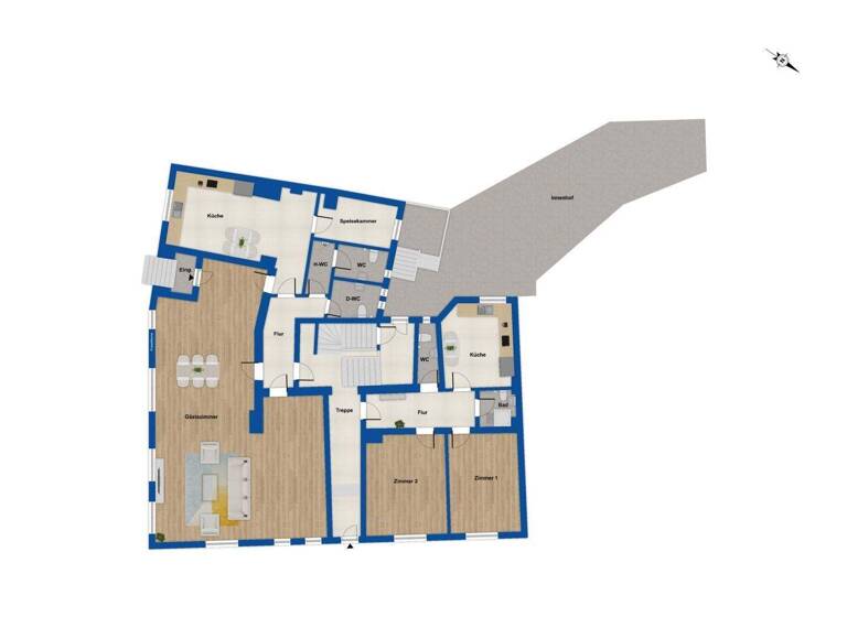 Mehrfamilienhaus zum Kauf als Kapitalanlage geeignet 2.500.000 € 928,9 m² 310 m² Grundstück Gärten b Wöhrd Nürnberg 90491