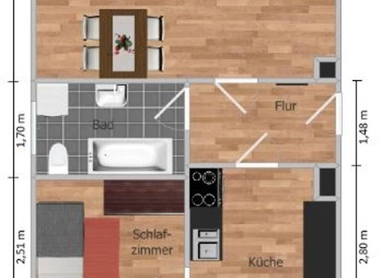 Wohnung zur Miete 355 € 2 Zimmer 53,9 m²<br/>Wohnfläche 1.<br/>Geschoss Am Berghang 17 Spremberg Spremberg 03130