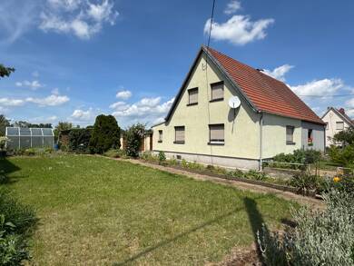 Doppelhaushälfte zum Kauf 99.000 € 4 Zimmer 72,6 m² 880 m² Grundstück Wildenhain Großenhain 01561