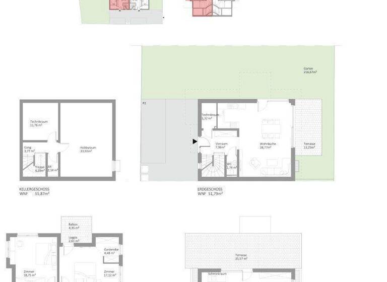 Doppelhaushälfte zum Kauf - Erstbezug 879.000 € 5 Zimmer 147,7 m² Berzeliusgasse 42 Wien 1210