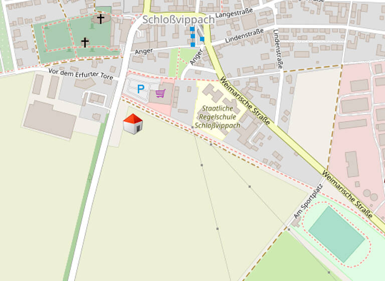 Grundstück zum Kauf 95.000 € 645 m² Grundstück Schloßvippach 99195