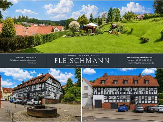 Mehrfamilienhaus zum Kauf 395.000 € 32 Zimmer 456,3 m² 2.251 m² Grundstück Albrechts Suhl 98529