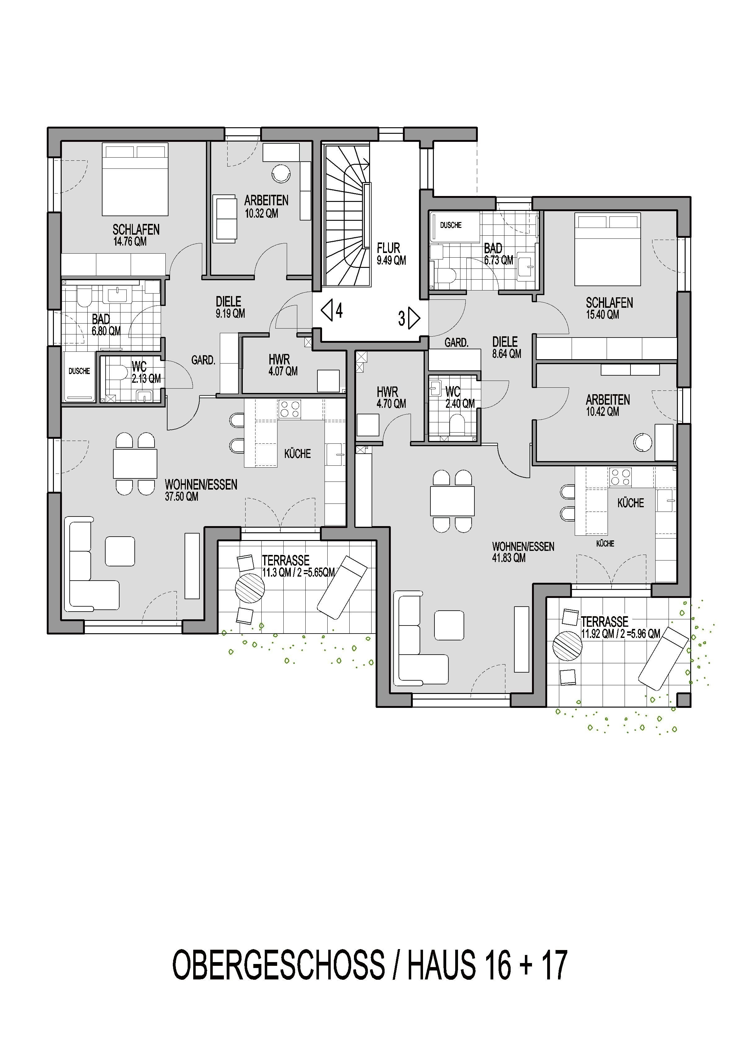 Wohnung zum Kauf provisionsfrei 373.800 € 3 Zimmer 96 m²<br/>Wohnfläche Etelser Straße 41 A Etelsen Langwedel 27299