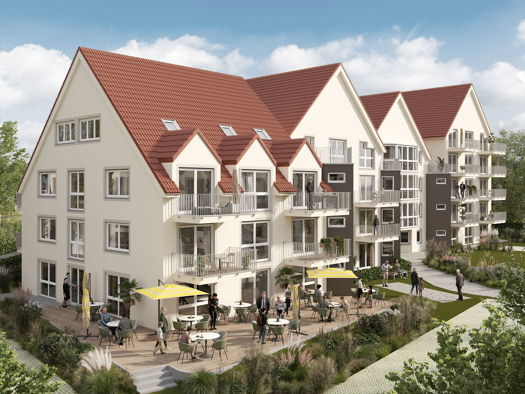 Wohnung zur Miete 1.281 € 2 Zimmer 54 m² 4 Geschosse frei ab 01.01.2027 Roßtal Roßtal 90574