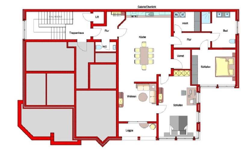 Studio zum Kauf 259.000 € 3 Zimmer 130 m²<br/>Wohnfläche 1.<br/>Geschoss ab sofort<br/>Verfügbarkeit Aschendorf Papenburg 26871