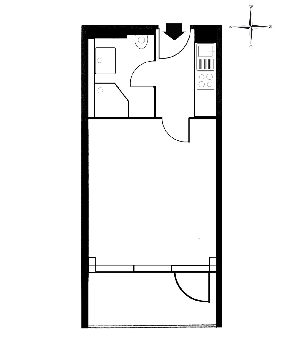 Studio zum Kauf 310.000 € 1 Zimmer 28 m²<br/>Wohnfläche Westerland Westerland Sylt 25980