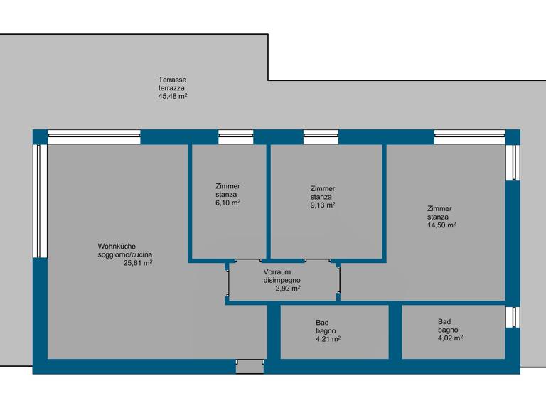 Wohnung zum Kauf - Erstbezug 550.000 € 4 Zimmer 98 m² frei ab sofort Lignano Sabbiadoro