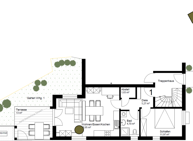 Wohnung zum Kauf 305.000 € 2 Zimmer 59 m² Kelheim 93309