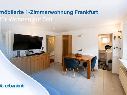 WG-Zimmer zur Miete auf Zeit 1.150 € 29 m² frei ab sofort Gemündener Straße Sachsenhausen Süd 60599