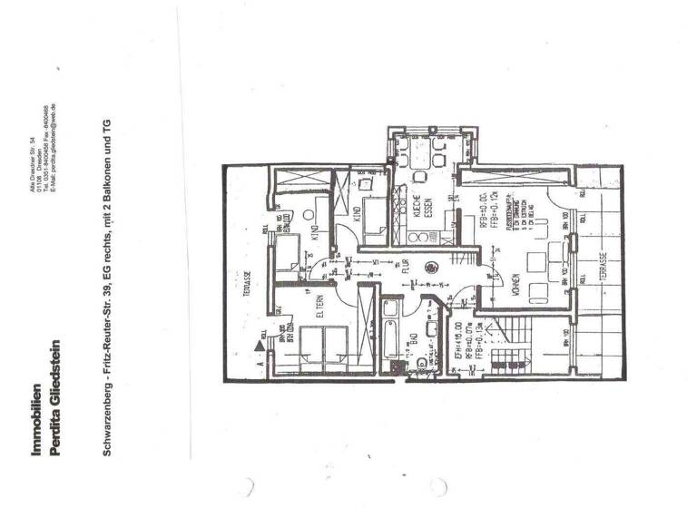 Wohnung zur Miete 620 € 4 Zimmer 95 m² 1. Geschoss Fritz-Reuter-Str. 39 Schwarzenberg Schwarzenberg/Erzgeb. 08340