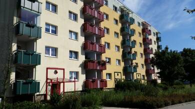 Wohnung zur Miete 380 € 3 Zimmer 64,8 m² 5. Geschoss frei ab 01.08.2025 Wiesenstraße 14 Vogelsang Stralsund 18437