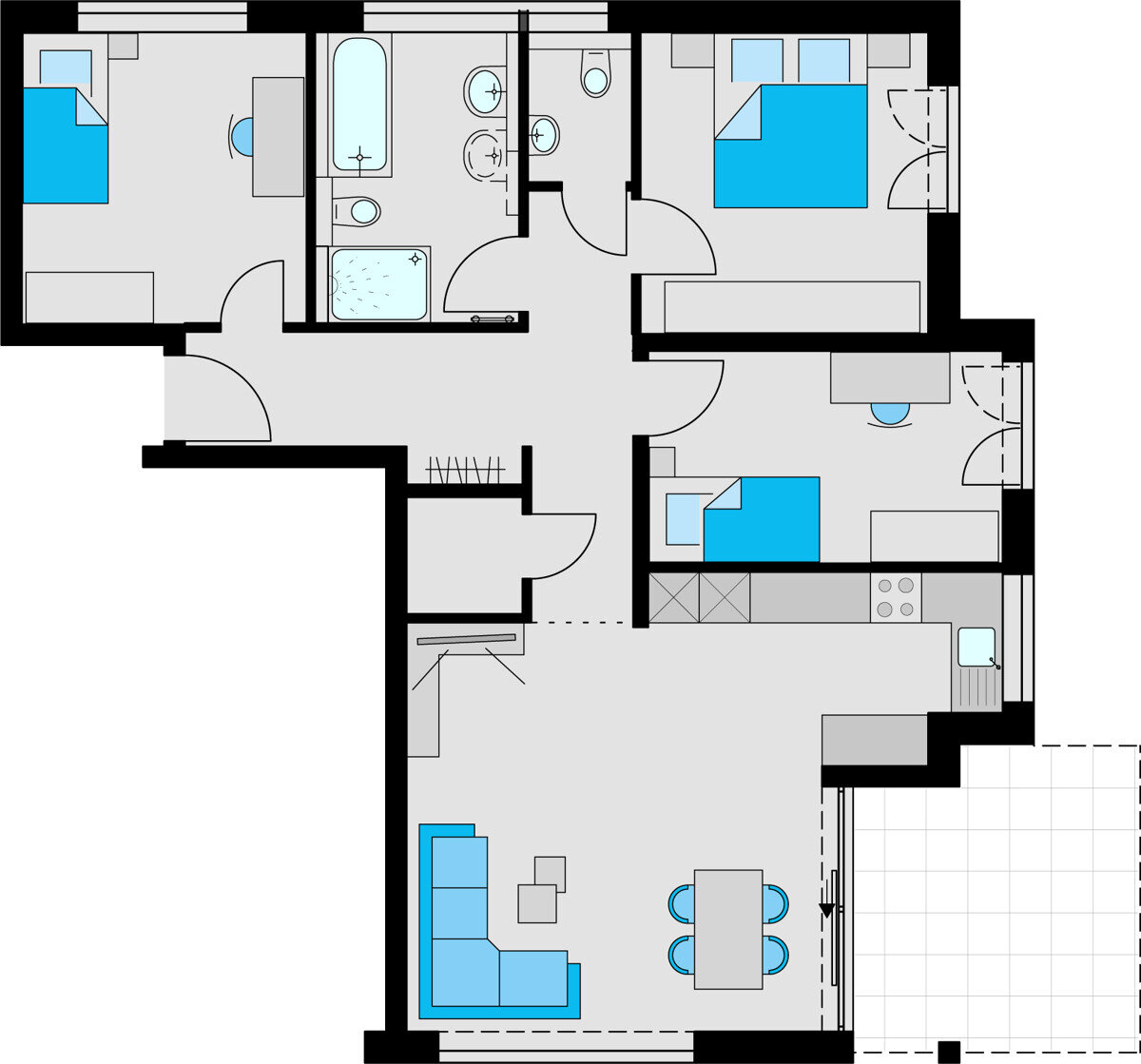 Wohnung zum Kauf 498.000 € 4 Zimmer 92,4 m²<br/>Wohnfläche Dußlingen 72144