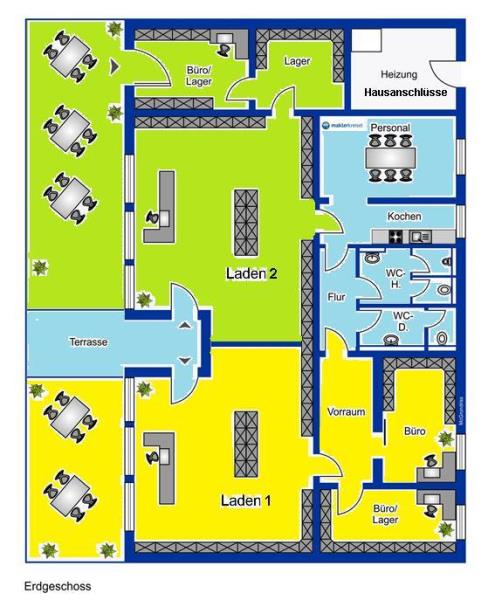 Ladenfläche zur Miete 1.090 € 112 m²<br/>Verkaufsfläche Esens Esens 26427