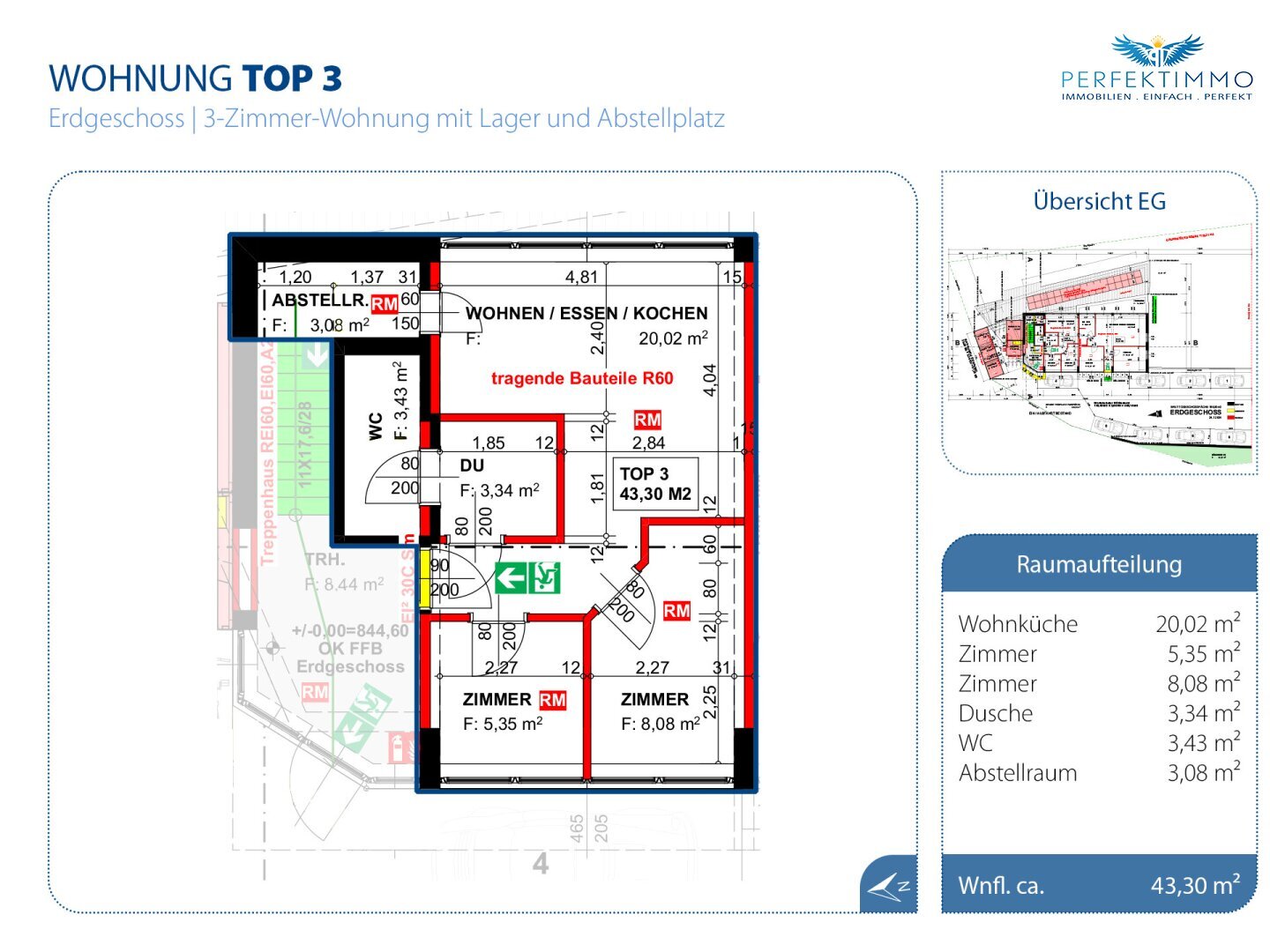 Wohnung zum Kauf 149.000 € 3 Zimmer 43,3 m²<br/>Wohnfläche EG<br/>Geschoss Imst 6460