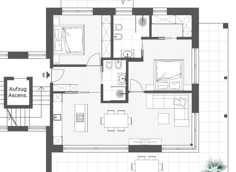 Wohnung zum Kauf 930.000 € 4 Zimmer 78,2 m² 1. Geschoss Seeweg 8 Toblach 39034