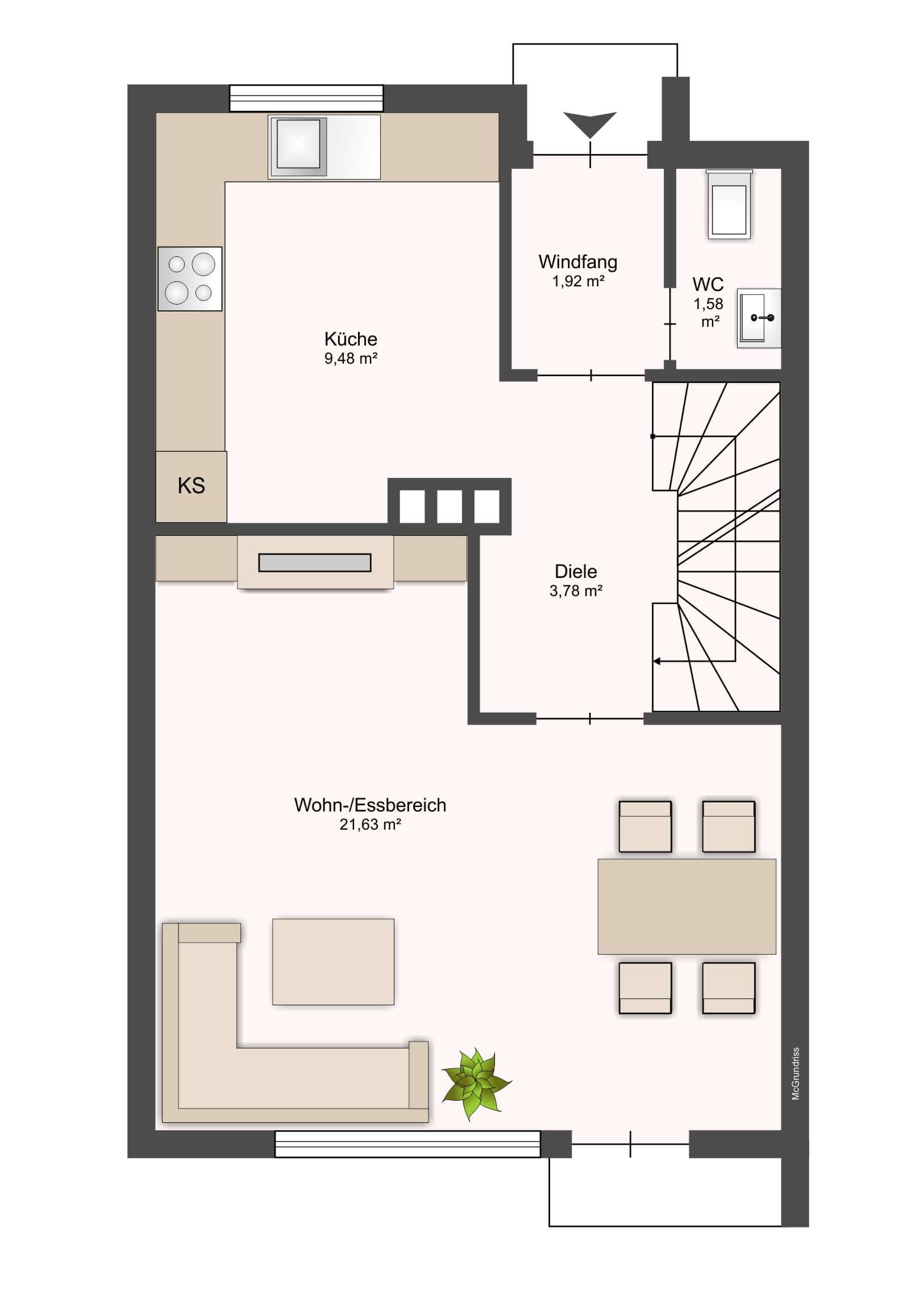 Reihenmittelhaus zum Kauf 648.000 € 4 Zimmer 85 m²<br/>Wohnfläche 146 m²<br/>Grundstück 01.02.2025<br/>Verfügbarkeit Grafing Grafing 85567