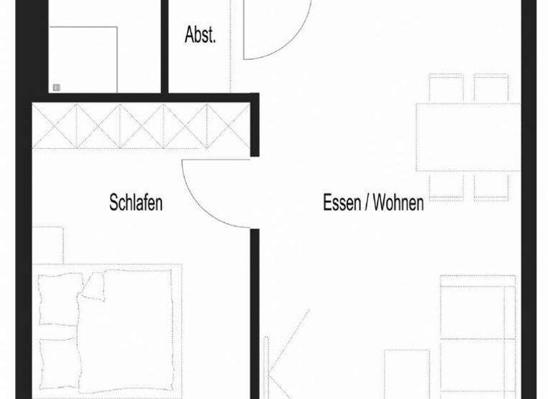 Wohnung zur Miete 710 € 2 Zimmer 65,5 m² 2. Geschoss frei ab 01.06.2026 Neuendettelsau 91564