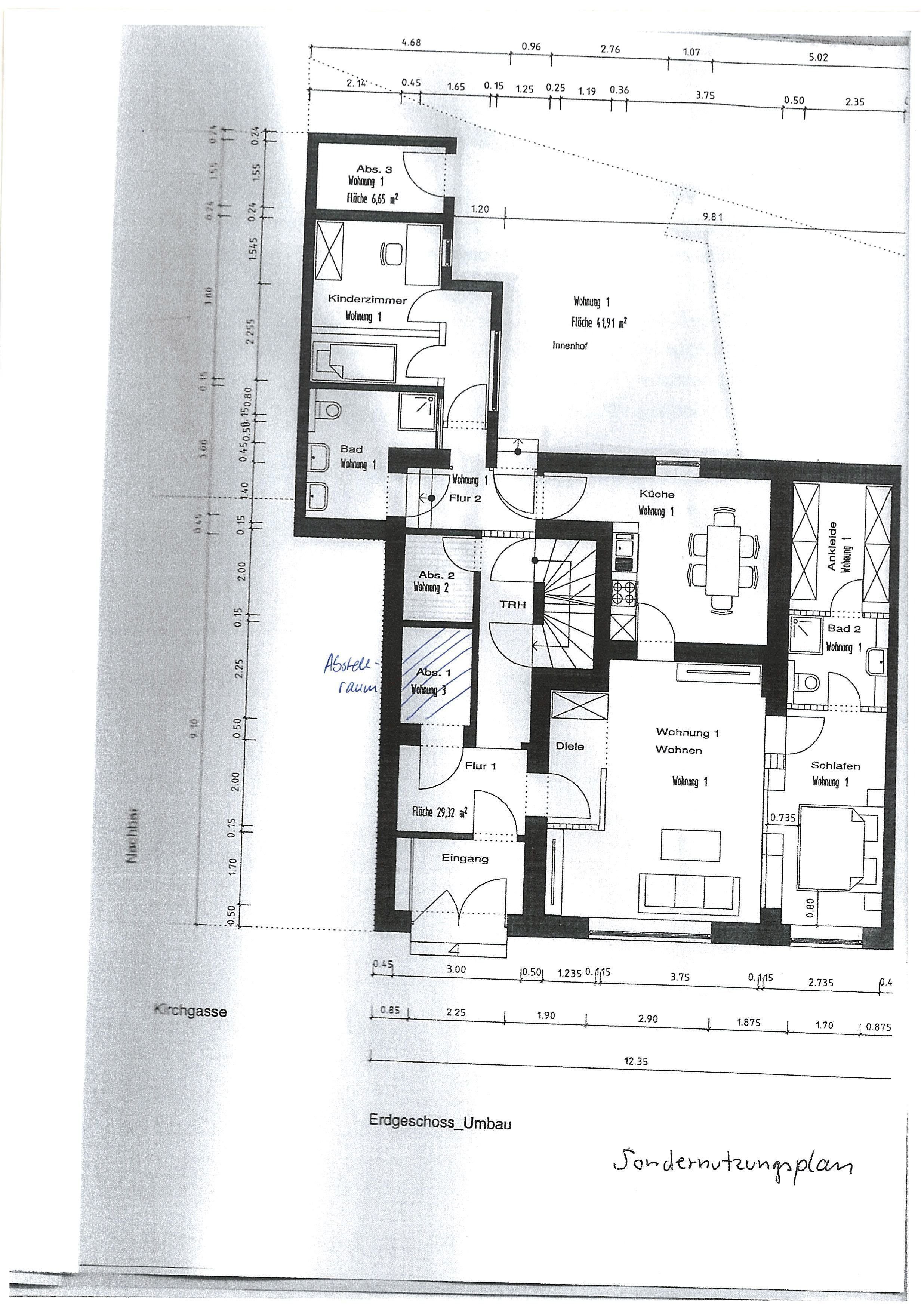 Wohnung zum Kauf als Kapitalanlage geeignet 135.000 € 2 Zimmer 63,5 m²<br/>Wohnfläche Kirchgasse 13 Gangkofen Gangkofen 84140