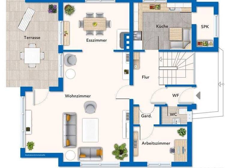 Einfamilienhaus zum Kauf 299.000 € 5 Zimmer 126,8 m² 893 m² Grundstück Oldendorf 21726