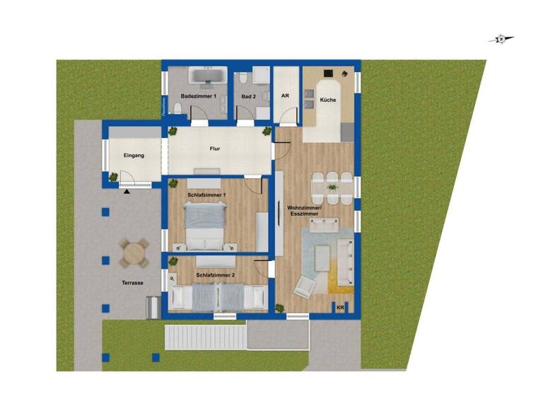 Wohnung zum Kauf 350.000 € 3 Zimmer 102,5 m² 1. Geschoss Wolgast 17438