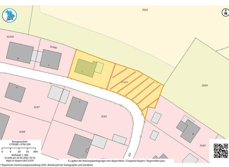Grundstück zum Kauf 382.000 € 530 m² Grundstück Schlipsheim Neusäß 86356