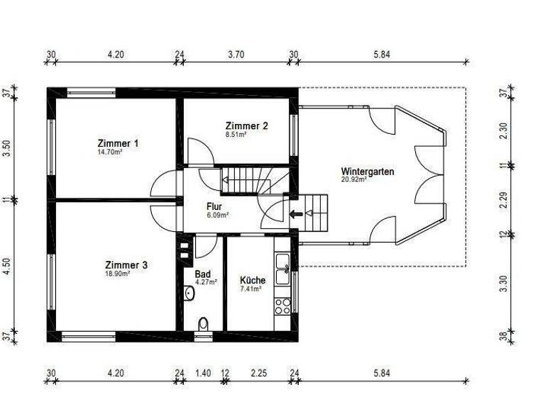Einfamilienhaus zum Kauf 669.000 € 5 Zimmer 110 m² 519 m² Grundstück Wittenau Berlin 13437