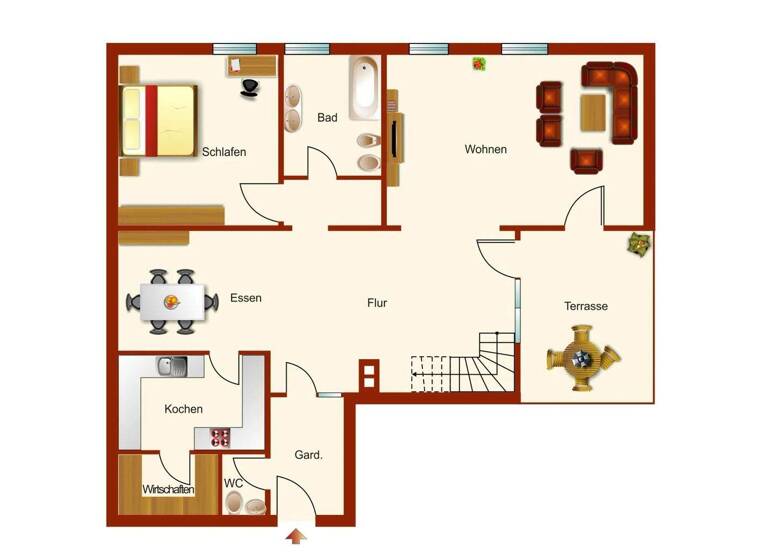Wohnung zum Kauf 299.000 € 4 Zimmer 140 m² Markgröningen 71706