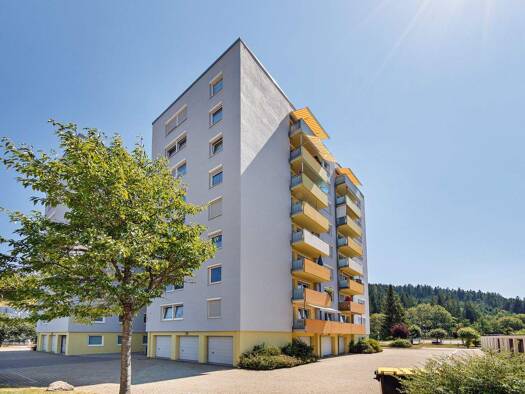 Wohnung zur Miete 620 € 2 Zimmer 46,5 m² 6. Geschoss Carl-Diem-Straße 23 Stadtgebiet Furtwangen 78120