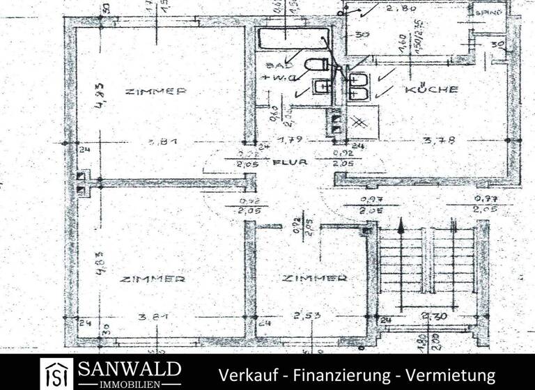 Wohnung zur Miete 730 € 3,5 Zimmer 83 m² 2. Geschoss Kupferdreher Straße 71 Kupferdreh Essen 45257