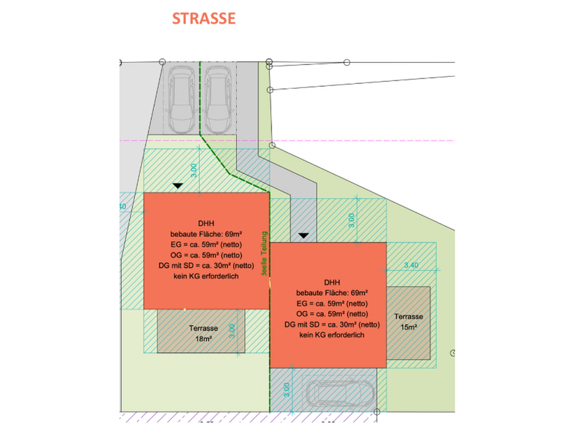 Doppelhaushälfte zum Kauf provisionsfrei 753.000 € 6 Zimmer 201 m²<br/>Wohnfläche 350 m²<br/>Grundstück Igstadt - Mitte Wiesbaden 65207