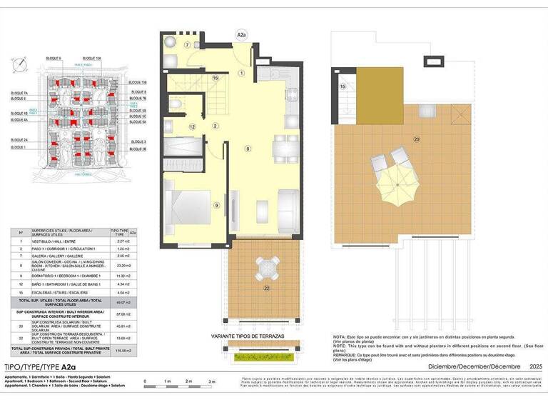Penthouse zum Kauf - Erstbezug provisionsfrei 182.000 € 2 Zimmer 116 m² San Juan de los Terreros 04648