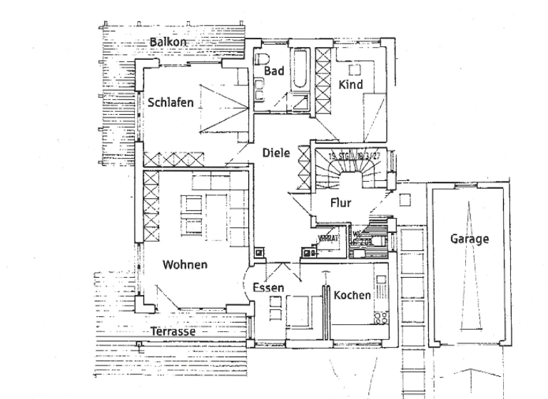Einfamilienhaus zur Miete 1.150 € 7 Zimmer 210 m² frei ab 01.04.2026 Postmünster 84389