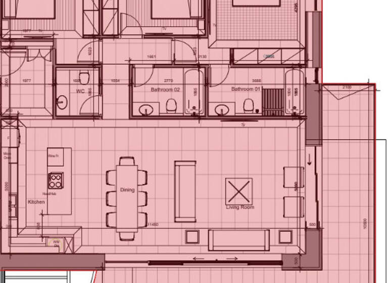Wohnung zum Kauf 1.720.000 € 4 Zimmer 144,1 m² Paphos 8010