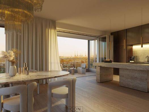 Penthouse zum Kauf - Neubau provisionsfrei 4 Zimmer 264,5 m² 12. Geschoss Kirchenpauerstraße 30 HafenCity Hamburg 20457