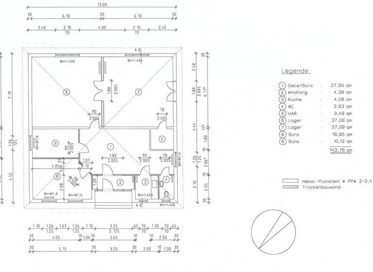 Büro zum Kauf 5 Zimmer 143,8 m² Bürofläche Satow 18239