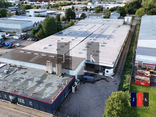 Lagerhalle zur Miete 7 € 2.000 m² Lagerfläche teilbar ab 250 m² Wentorf bei Hamburg 21465