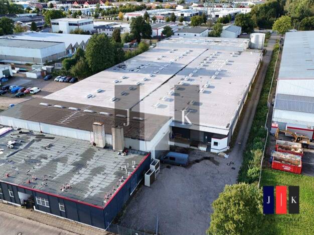 Lagerhalle zur Miete 7 € 2.000 m² Lagerfläche teilbar ab 250 m² Wentorf bei Hamburg 21465
