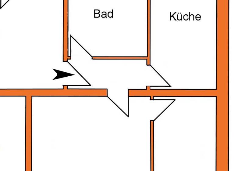 Wohnung zur Miete 250 € 2 Zimmer 41 m² 1. Geschoss Lütgen Ottersleben 51 Sudenburg Magdeburg 39116