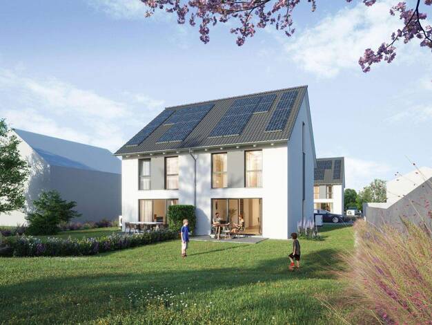 Doppelhaushälfte zum Kauf - Erstbezug provisionsfrei 560.000 € 5 Zimmer 129 m² 269 m² Grundstück Haueneberstein Baden-Baden 76532