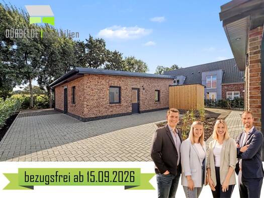 Einfamilienhaus zur Miete - Erstbezug 1.380 € 3 Zimmer 77 m² 390 m² Grundstück frei ab sofort Apen Apen 26689