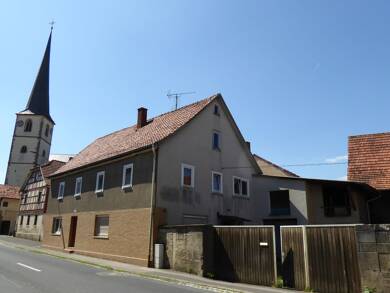 Einfamilienhaus zum Kauf 109.000 € 9 Zimmer 200 m² 1.852 m² Grundstück Mittelstreu Oberstreu-Mittelstreu 97640